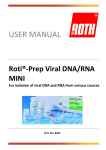 User manual / Technical Information