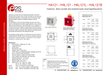 Installation Manual - E2S Warning Signals