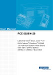 Advantech PCE-3028 User Manual