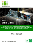 WSB-G41A CPU Card