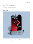 MultiFlo Configurator User`s Guide