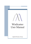 WinScatter User Manual