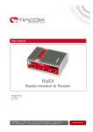 RipEX Radio modem & Router