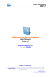 123 Flash Chat Server Software User Manual