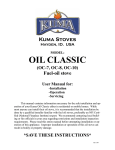 Click to see the Kuma Oil Classic Owners Manual