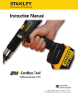 Instruction Manual - Stanley Engineered Fastening