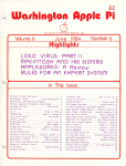 Washington Apple Pi Journal, June 1984
