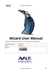 Wizard user manual - Avalpa Digital Engineering Srl