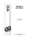 VME-MXI-2 User Manual - National Instruments