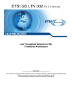 GS LTN 002 - V1.1.1 - Low Throughput Networks (LTN