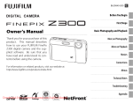 Fujifilm FinePix Z300 User Guide Manual pdf