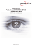 Manual Photonfocus MV1-D1280 / D1600(I/C)-120-CL