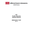 CEL Profile-Simulator Software Manual 0005-05-08-17-001