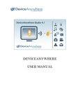 DEVICEANYWHERE USER MANUAL