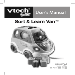 Sort & Learn Van Manual