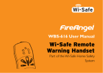 Wi-Safe Remote Warning Handset