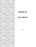 EBC5852-C8 User`s Manual