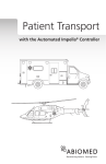 Patient Transport with the Automated Impella Controller