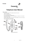 Telephone User Manual