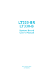 LT330-BR LT330-B System Board User`s Manual