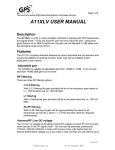 A11XLV USER MANUAL - Blue Planet Geomatics