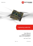 User Manual ETE/ETX Module MSC ETE-A945GSE-1