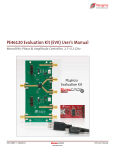 (EVK) User`s Manual - Peregrine Semiconductor