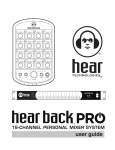Hear Back PRO User Guide