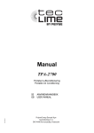 Manual - Teclime ApS