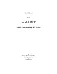 model MFP - Tristan Technologies, Inc.