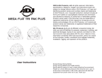 Mega Flat TRI PAK PLUS User Manual