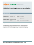 ECO2 Technical Requirements Consultation