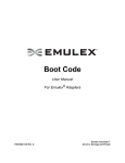 Boot Code User Manual