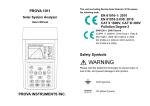 PROVA 1011 PROVA INSTRUMENTS INC. Safety Symbols