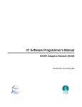 Instrument Control Software Programmer`s Manual