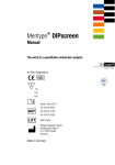 Mentype DIPscreen Manual