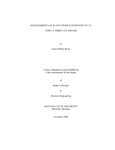 MEASUREMENTS OF PLANT STRESS IN