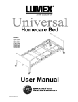 (Ver A) Universal Homecare Bed Manual (Ver A)