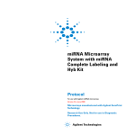 miRNA Microarray System with miRNA Complete Labeling and Hyb Kit