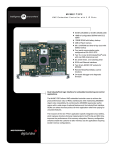 MVME172P2 VME Embedded Controller with 2 IP Slots data sheet