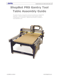 ShopBot PRS Gantry Tool Table Assembly Guide