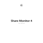Share Monitor 4 User Manual
