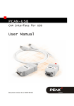 PCAN-USB - User Manual - PEAK