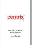 HDVS IP CAMERA MD20 & MD50 User Manual