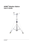 HOBO Weather Station User`s Guide