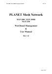 MAP Web Manual