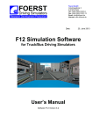 Manual for heavy vehicle simulators