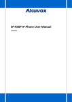 Akuvox IP Phone R50P User Manual