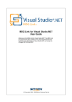 MDG Link for Visual Studio.NET User Guide