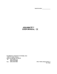 AQUAMATEJ USER MANUAL - Rohrback Cosasco Systems